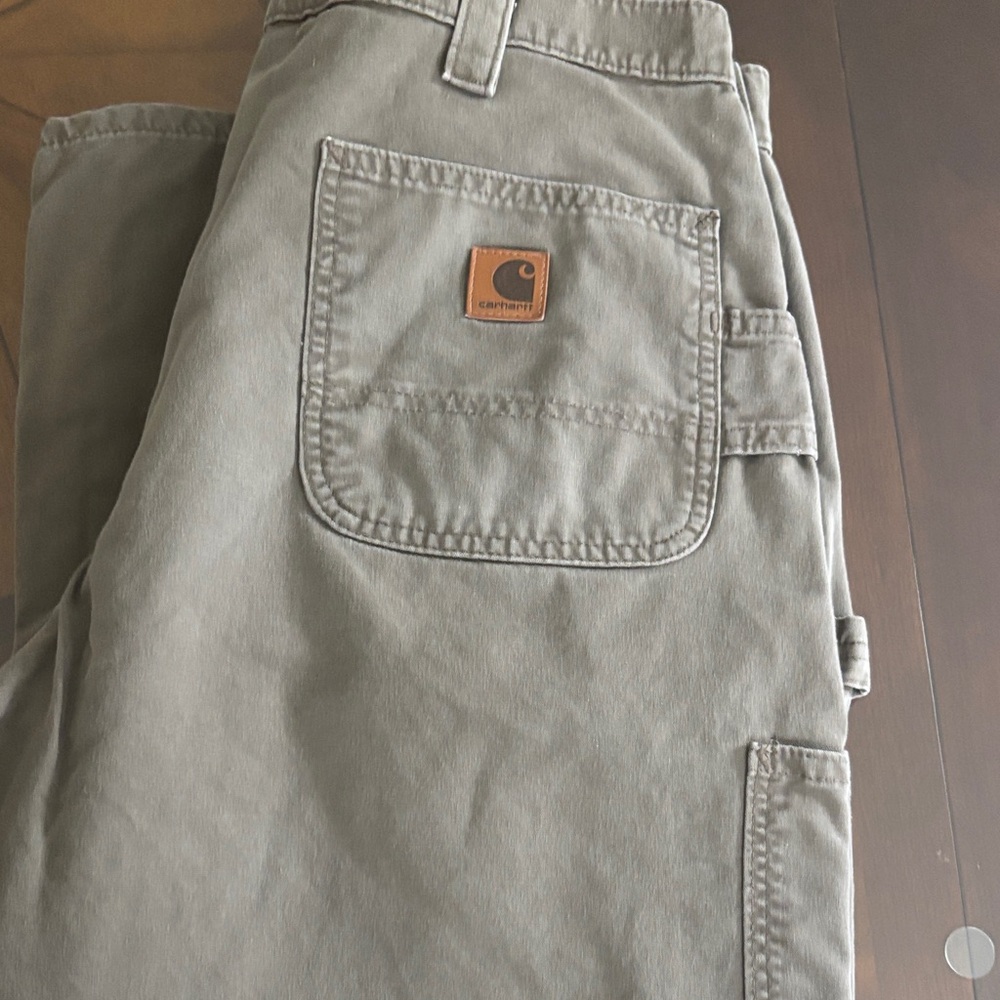 Carhartt Men's Cargo Work Pants - gray